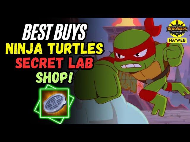 Hero Wars Ninja Turtles Secret Lab Shop Best Buys