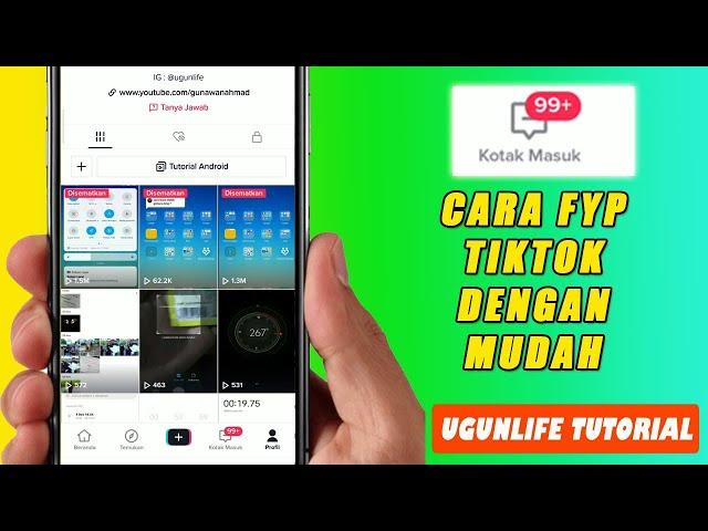 Cara fyp Tiktok Dengan Mudah