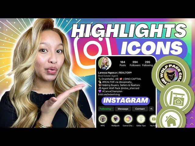 How to Create Instagram Story Highlight Covers in Canva for FREE