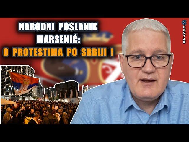 Tek počelo! Narodni poslanik Marsenić otkrio: Evo ko stoji iza protesta po Srbiji i zašto studenti..