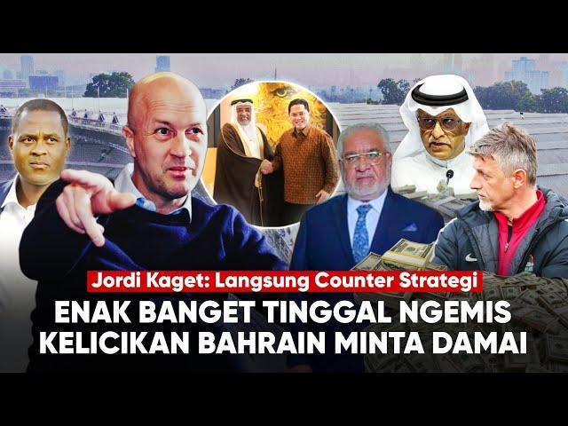 Bahrain Memohon Damai ke ET: Jordi Cruyff Singgung Drama dan Strategi Lawan, Wajib Kejar Bonus FIFA