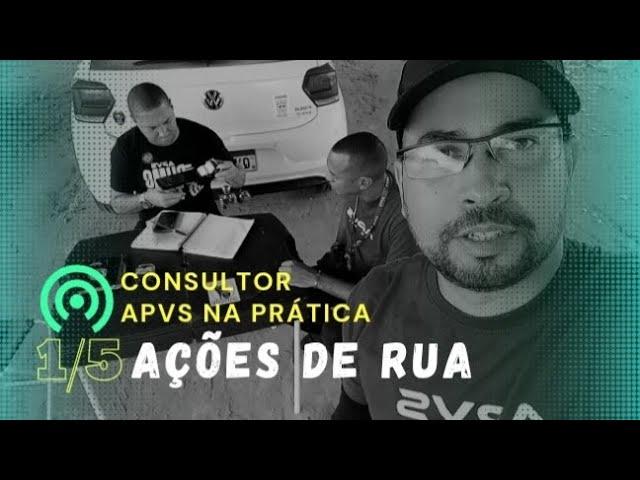 Vlog: Ações de rua | Prospectando clientes. 1/5 da série: Consultor APVS na prática.