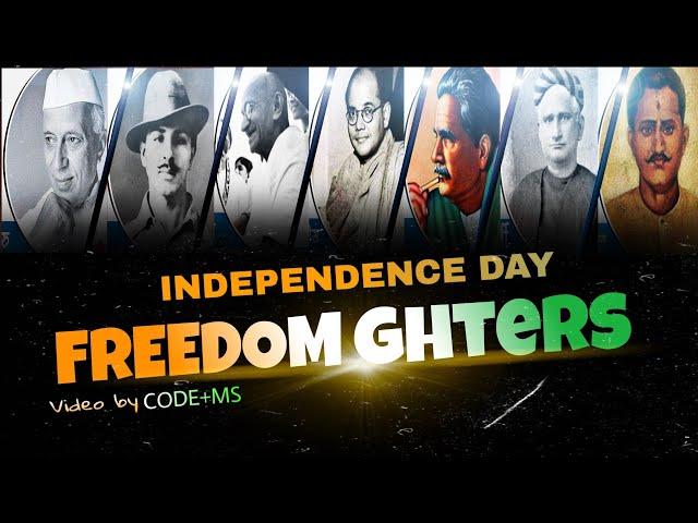 Happy Independence Day | Freedom Fighters | 15th August 2022 | Short status video