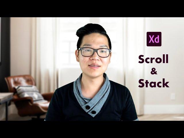 The new "Scroll" directions in Adobe XD & "Stack" | June 2020 Release