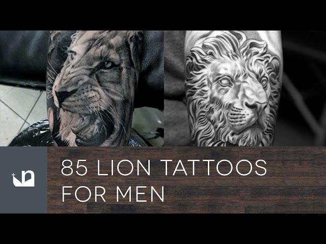 85 Lion Tattoos For Men