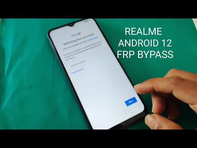 Realme Narzo 50A FRP Bypass Android 12 Without PC| Realme Android 12 FRP Bypass