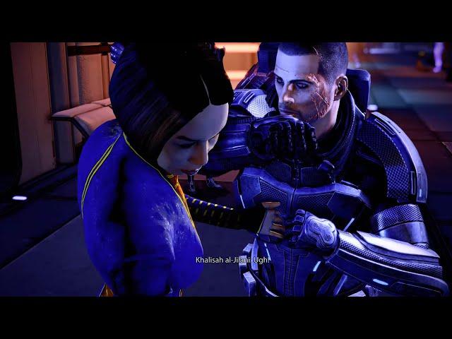 Mass Effect Legendary Edition: Every Punching The Reporter Scene - Khalisah al-Jilani