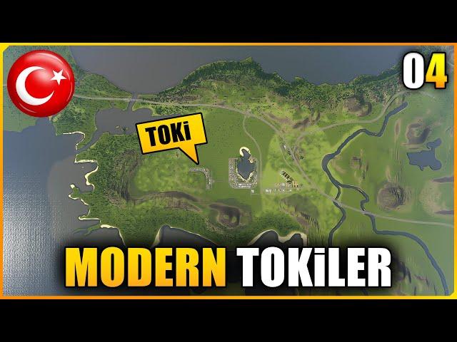 Modern TOKİ Bölgesi İnşa Ediyorum - Cities Skylines [B04]