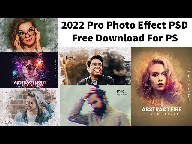 2022 Pro Photo Effect Mockup Download In PSD Files |Sheri Sk| |Photoshop Tutorial|