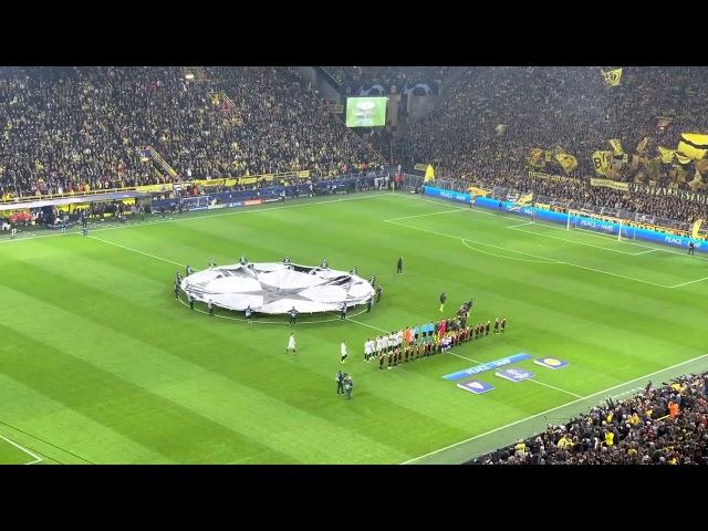 BVB Borussia Dortmund Champions League Entrance (Anthem) vs. Sevilla 11.10.2022 (Full attendance)