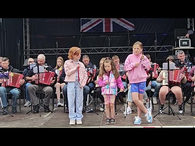 Ballymageough Accordion Band @ Mourne Schomberg Ulster Scots 11th July Afternoon Concert 2024