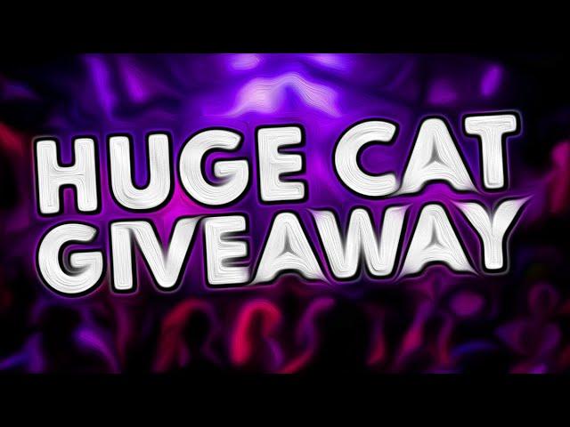 HUGE CAT GIVEAWAY! | PET SIMULATOR X