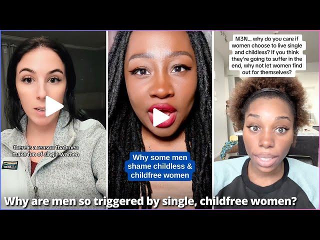 Why Do Men Hate The Single And Childfree Woman? | TikTok Compilation