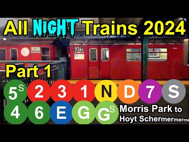 ALL NIGHT TRAINS 2024 part 1