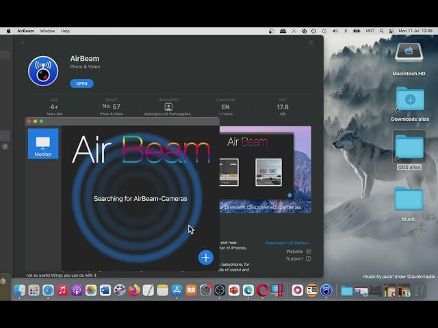 AirBeam App [MAC] Basic Overview - Mac App Store