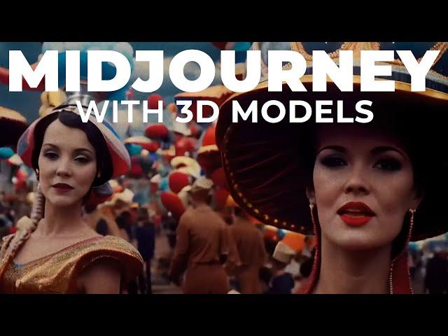 Midjourney Coming Up With 3D MODELS?!