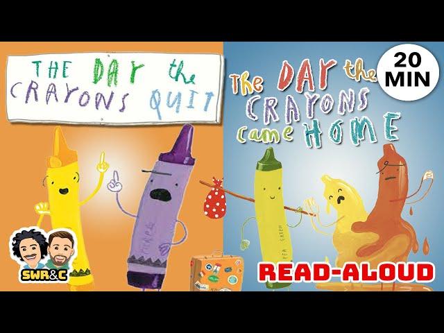 ️ 20min TWO CRAYONS BOOKS! | Full Read-Alouds