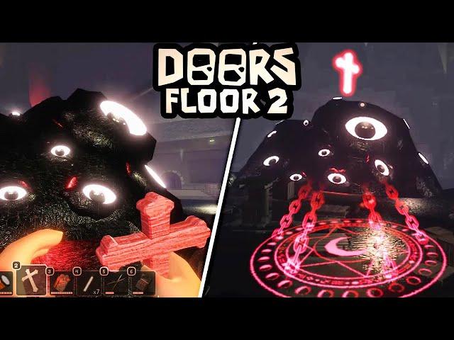 Can you use CRUCIFIX on DAM SEEK in FLOOR 2? (Secrets & Hacking) - DOORS Floor 2 Update [The Mines]