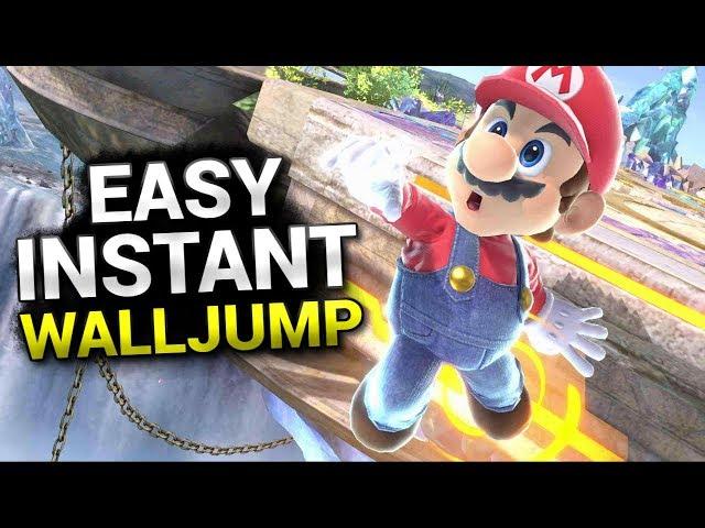 Easy Instant Walljump (Smash Ultimate)