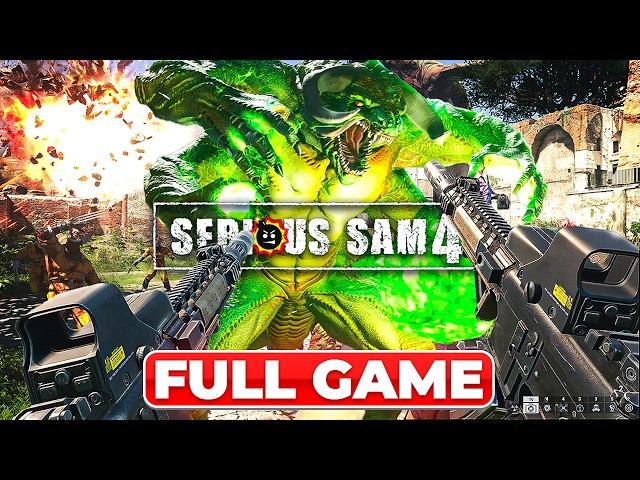 Serious Sam 4 - FULL GAME (4K 60FPS) Walkthrough Gameplay No Commentary | Hard Difficulty