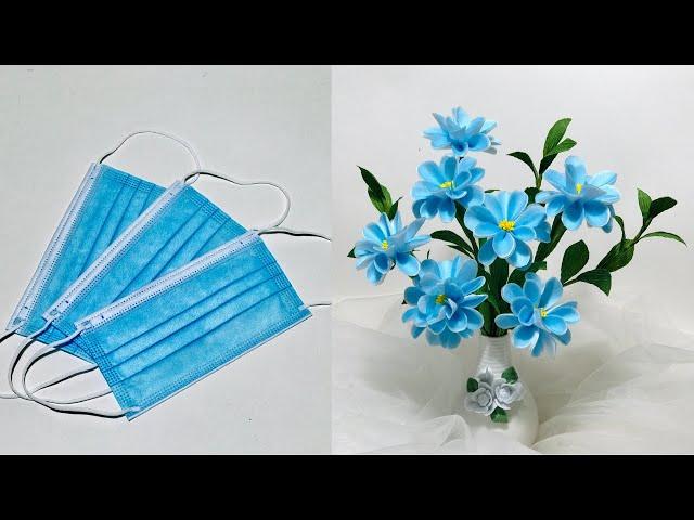 DIY || Part 1 - Make Flowers From Medical Masks || Hoa Từ Khẩu Trang Y Tế || EVIG Trang Handmade