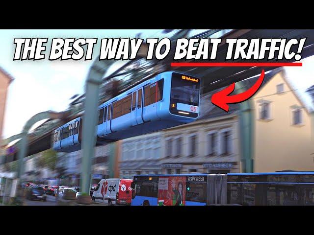 Germany's flying bus! // Wuppertal's Schwebebahn