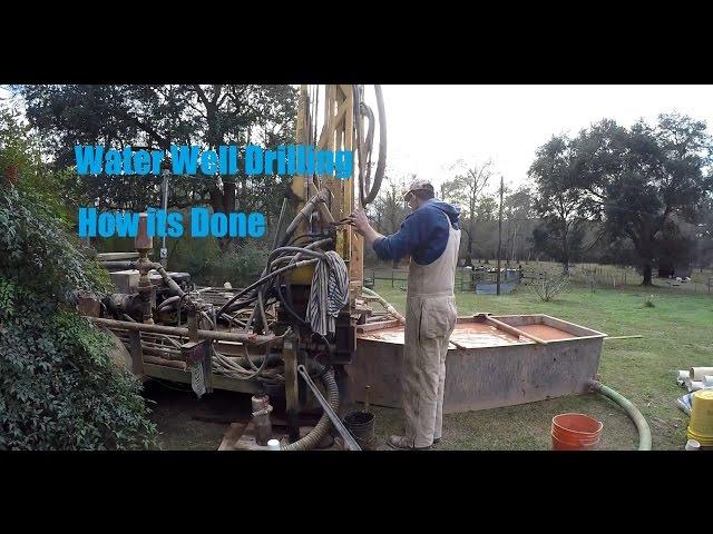 How a Water Well is Drilled - Drilling in Louisiana