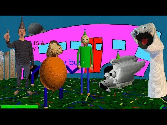 Baldis Birthday Camping Trip - Baldi basics field trip Mod