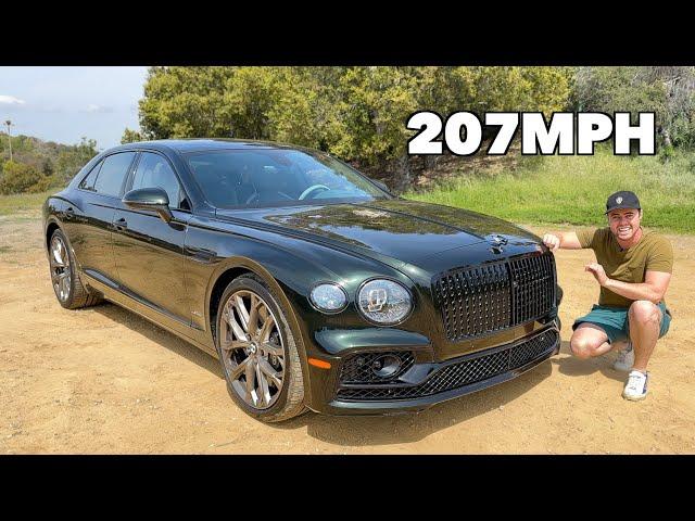 2023 Bentley Flying Spur Speed Review! *FASTER THAN A LAMBORGHINI*