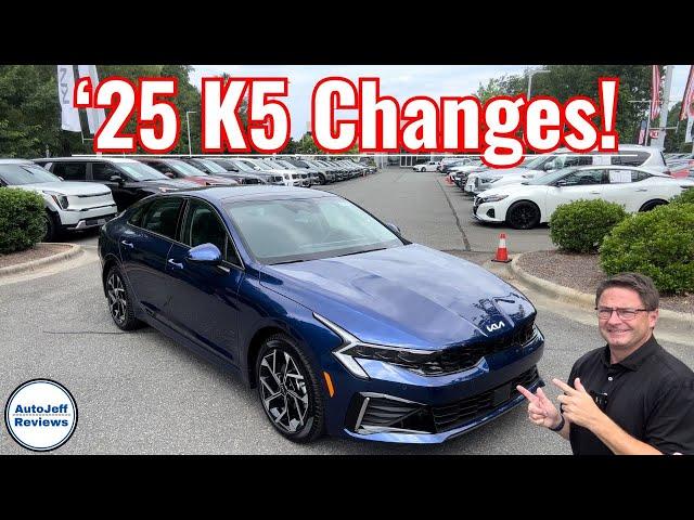 2025 Kia K5: What's New & Big Changes - Interior, Exterior, Power, Media!