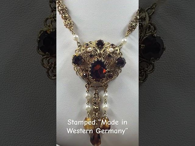 I love vintage jewelry!! #westgermany #youtubehighfive