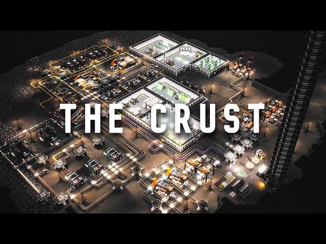 THE CRUST is an Outstanding Example of a New Automated Factory Builder & Mining Simulator with Style