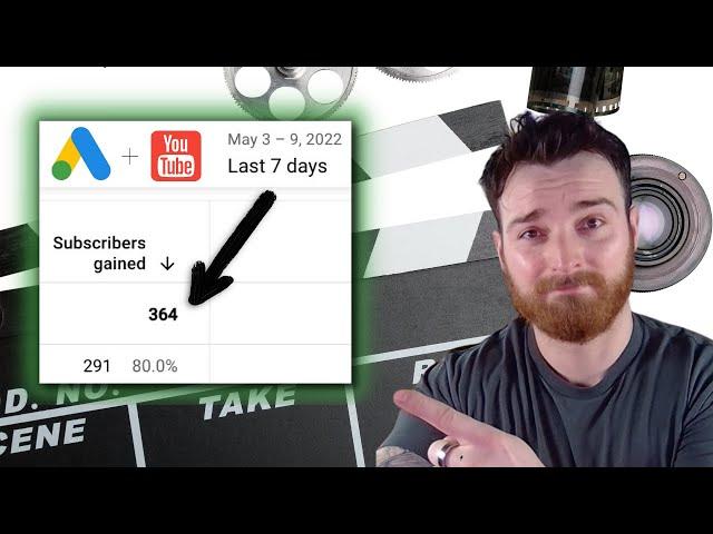 White Hat Way to "Buy" YouTube Subscribers - Full Google Ads Tutorial