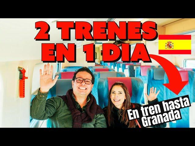 Así son los TRENES ESPAÑOLES (Malaga a Granada) Zorito y Doug