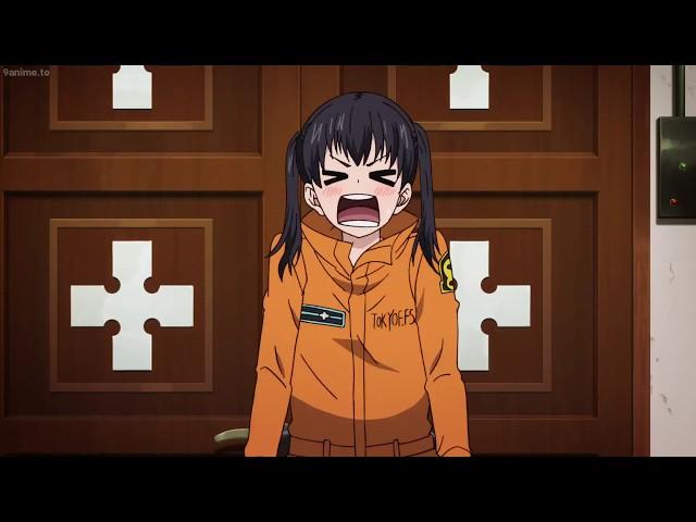 Shinra asks for Tamaki's phone number | Fire Force