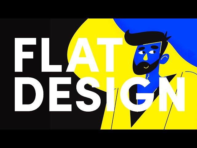 Flat Design Character Illustration - Adobe Illustrator Tutorial