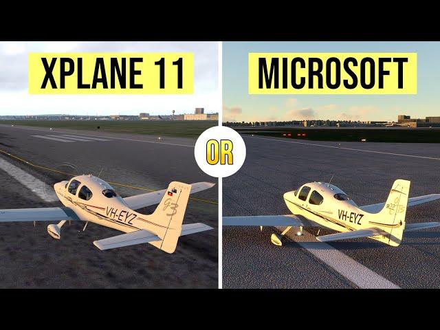 WHICH SIM should you buy - MICROSOFT or XPLANE?