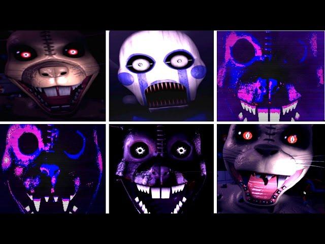 Five Nights at Candy's 3 ALL JUMPSCARES