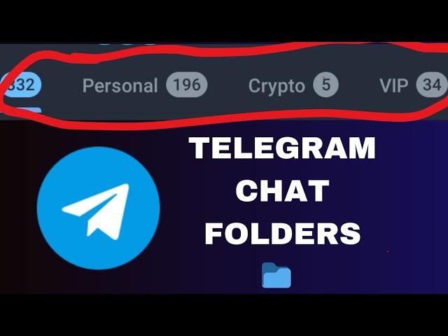 How to Create CHAT Folders on Telegram Messenger | Telegram _bots