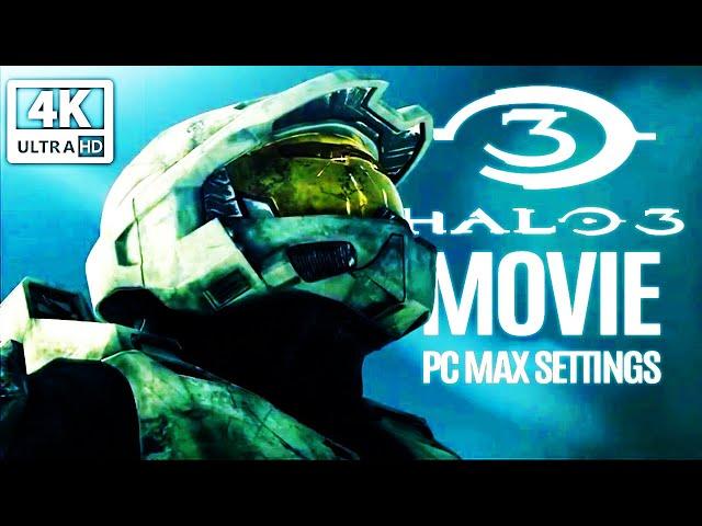 HALO 3 PC All Cutscenes (4K 60FPS) Game Movie UltraHD