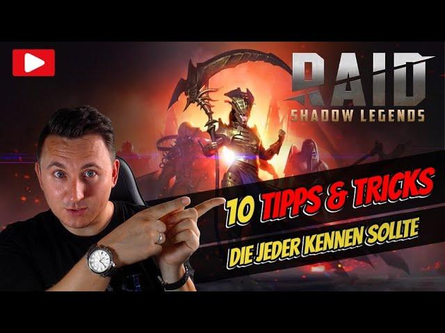 RAID Shadow Legends 10 Tipps & Tricks  Basics, die jeder Spieler kennen sollte!