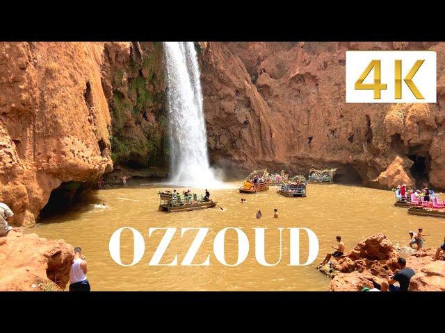 Ouzoud Waterfall Morocco - |4K| Stunning Natural Wonder  | 4K 30fps 2022