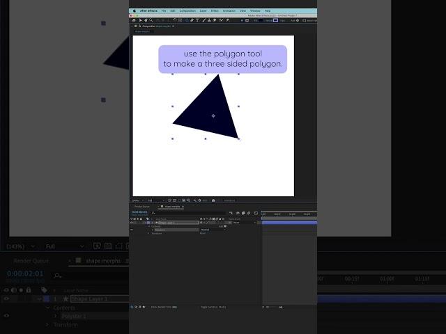 Morph Shapes in After Effects