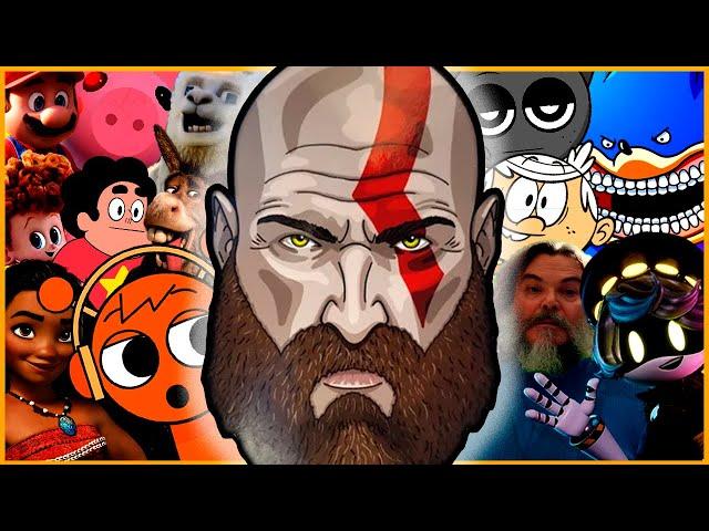 Kratos Falling Meme Remix (Movies, Games and Series COVER) PART 2