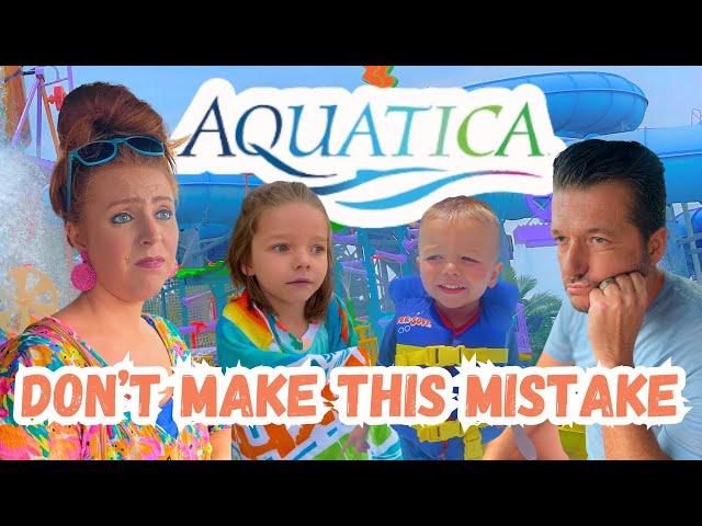 Our First Time at Aquatica with Kids