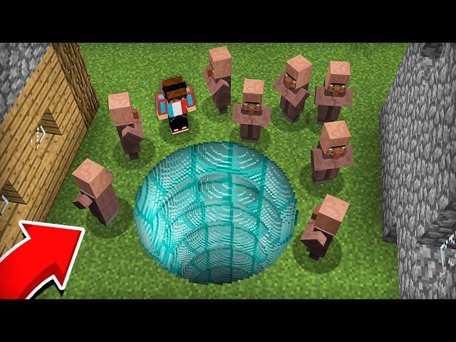 ЖИТЕЛИ НАШЛИ АЛМАЗНУЮ ЯМУ В МОЕЙ ДЕРЕВНЕ В МАЙНКРАФТ | Компот Minecraft