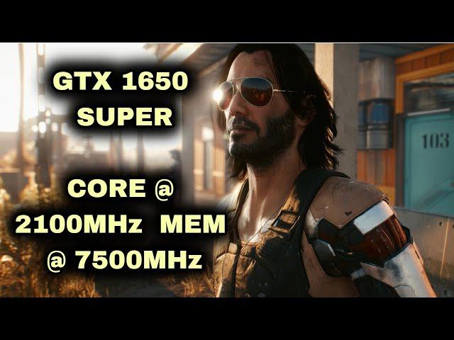 Zotac GTX 1650 super OC (overclock) vs Stock speed