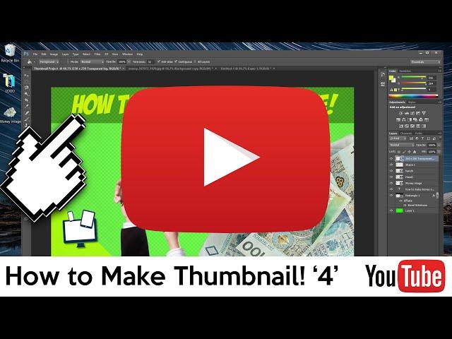 How to make a custom thumbnail for Youtube video (really easy)