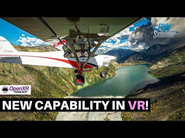 MSFS | FOVEATED RENDERING WITH EYE TRACKING WITH FOOTAGE | VARJO AERO