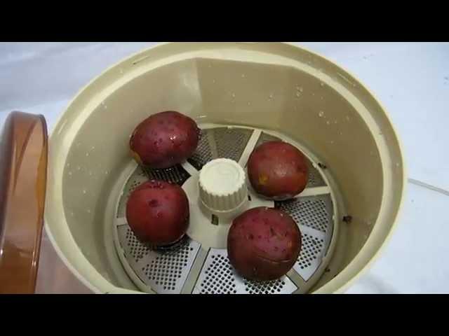 The POTATO PEELER Model P-1 AUTOMATIC ELECTRIC PEELER